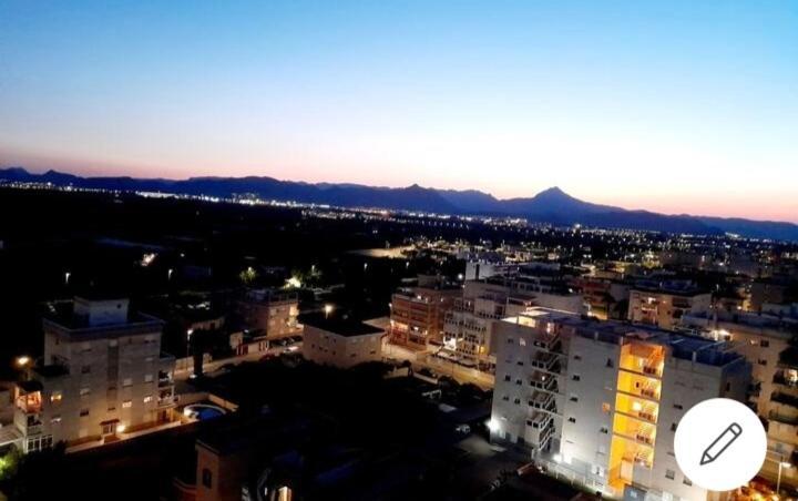Apartamento Vistas Al Mar, 11 Planta, 50M Playa!! Miramar Zewnętrze zdjęcie